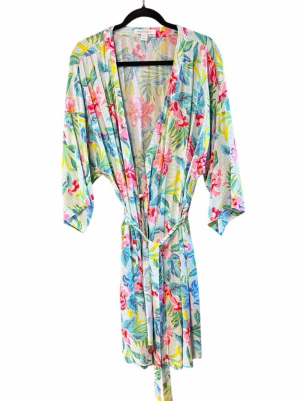 Dreams & Co Floral Robe NWOT